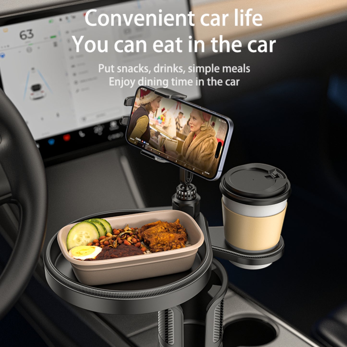 
                  
                    YESIDO C274 4-in-1 Multifunctional Car Cup Holder Tray Stand-GLASS HOLDER-YESIDO-CARPLUS
                  
                
