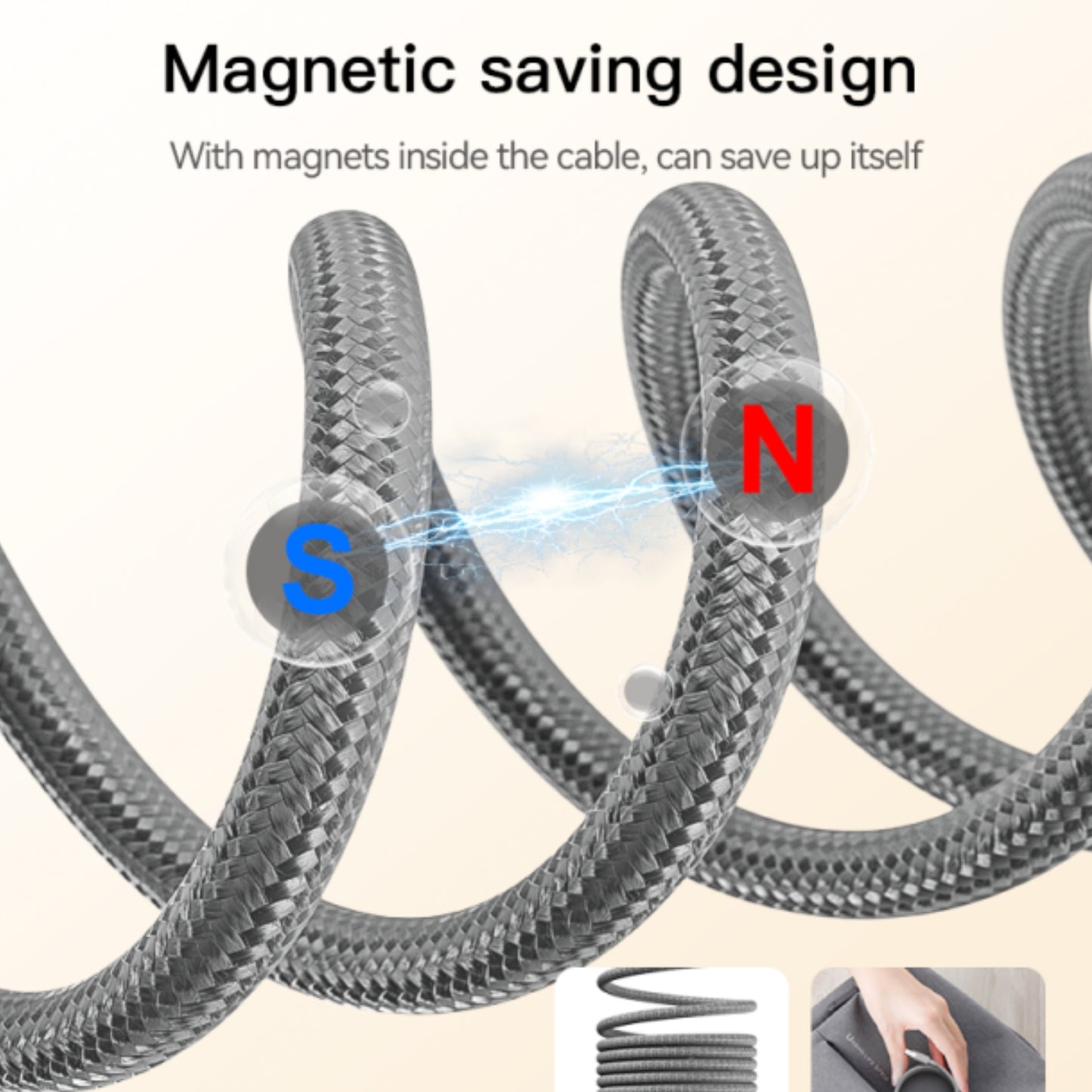 
                  
                    YESIDO CA172C Magnrtic Cable For Type-C to Type-C Devices-CHARGING CABLE-YESIDO-CARPLUS
                  
                