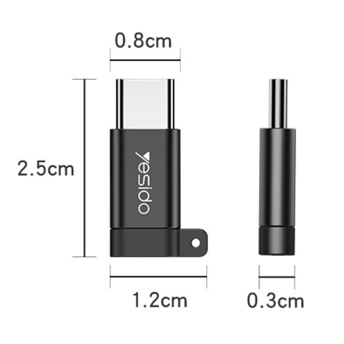 
                  
                    YESIDO GS04 Micro to Type C Adapter-ADAPTOR-YESIDO-CARPLUS
                  
                
