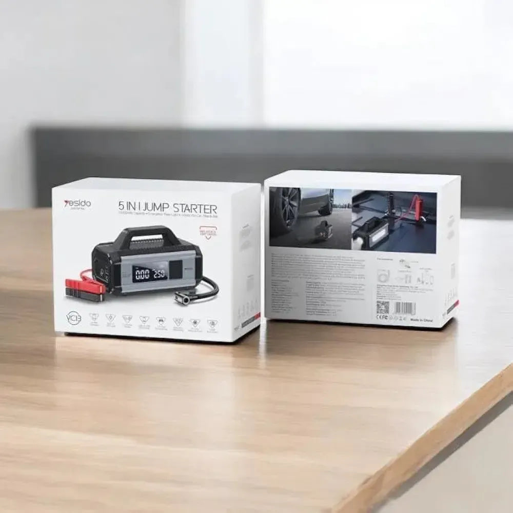 
                  
                    YESIDO VC13 5-in-1 10000mAh Jump Starter-JUMP STARTER-YESIDO-CARPLUS
                  
                