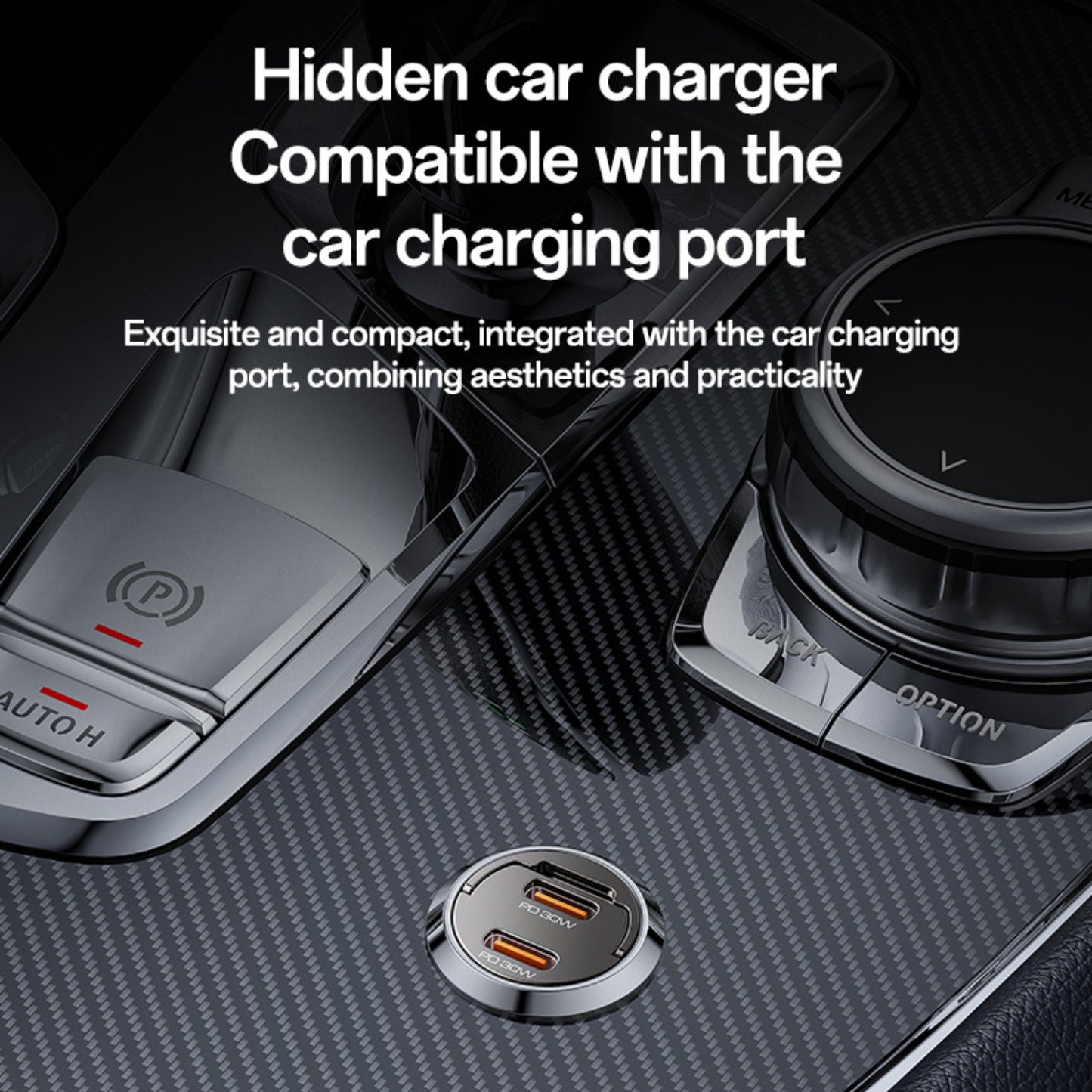 
                  
                    YESIDO Y69 Super Fast Dual USB-C PD30W Mini Zinc Alloy Car Charger-CHARGER-YESIDO-CARPLUS
                  
                