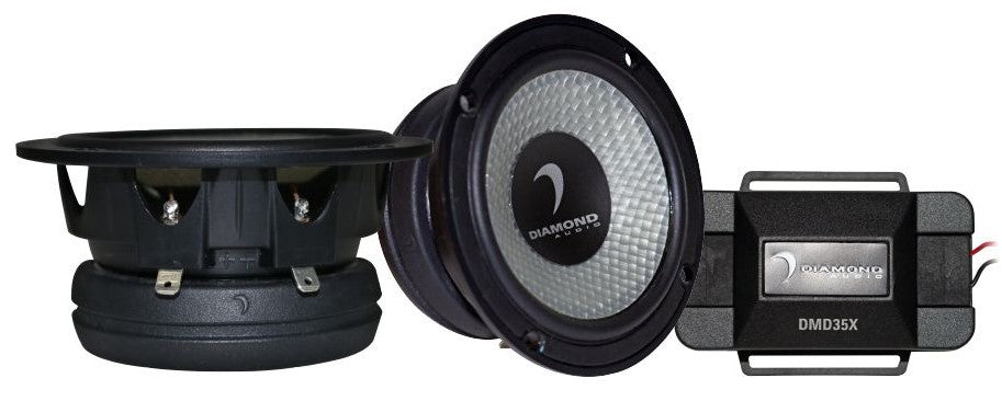 
                  
                    Diamond Audio DMD35 Diamond Series 2-Way 3.5" Co-axial Speaker Set
                  
                