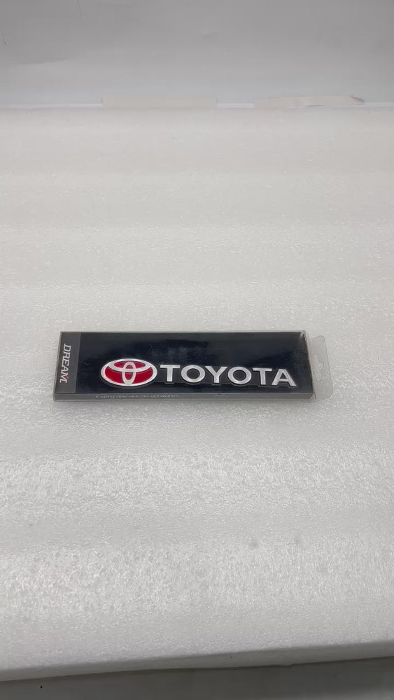 
                  
                    Load and play video in Gallery viewer, Chrome Plated Badges For Toyota
                  
                