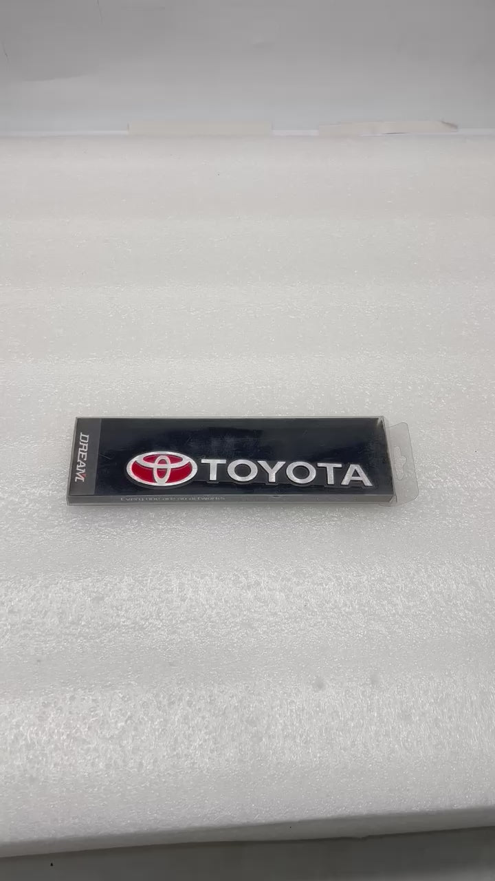 
                  
                    Load and play video in Gallery viewer, Chrome Plated Badges For Toyota
                  
                