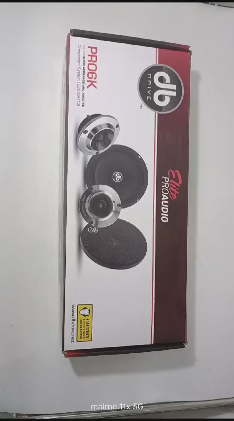 
                  
                    Load and play video in Gallery viewer, DB Drive Pro Audio Component Speakers-PRO6K
                  
                