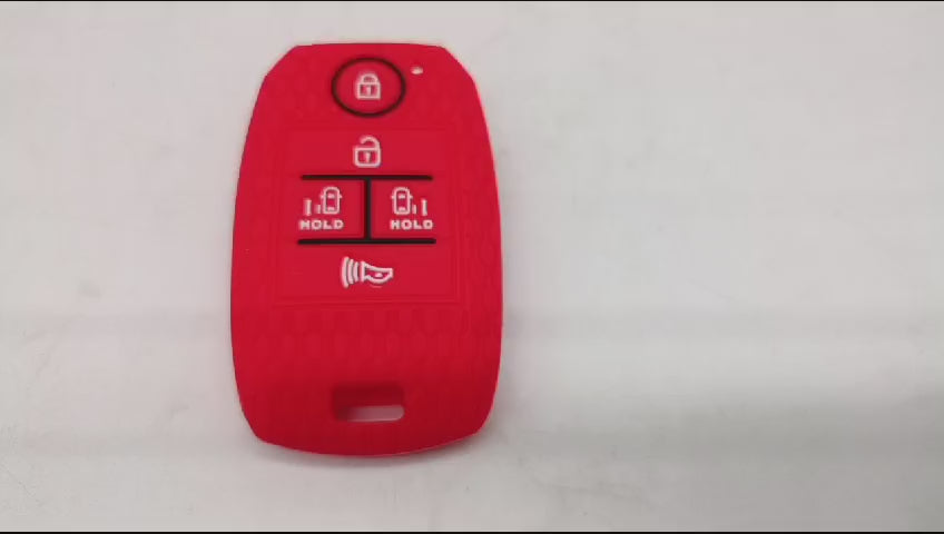 
                  
                    Load and play video in Gallery viewer, KMH Silicone 5 Button Smart Key Cover KC-51 for Kia Carnival (1st GEN)
                  
                