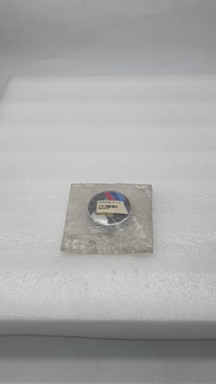 
                  
                    Load and play video in Gallery viewer, KMH Round Badge For ///M
                  
                