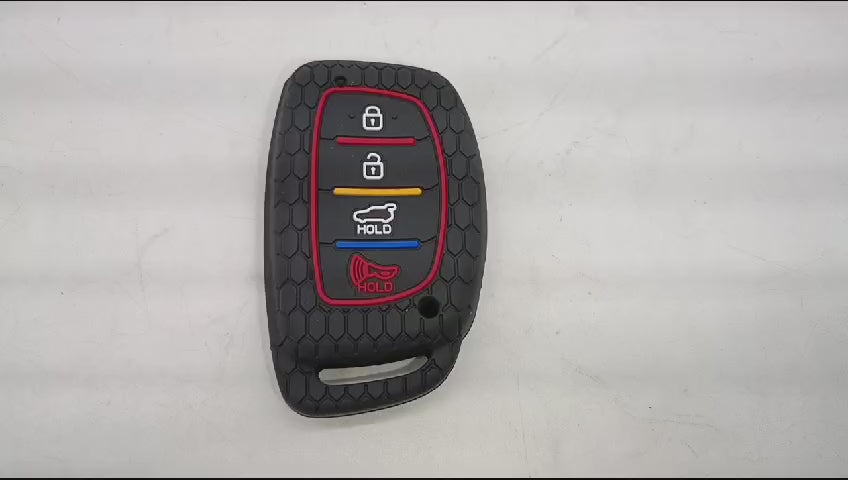 
                  
                    Load and play video in Gallery viewer, KMH Silicone Smart Key Cover KC-30 for Hyundai
                  
                