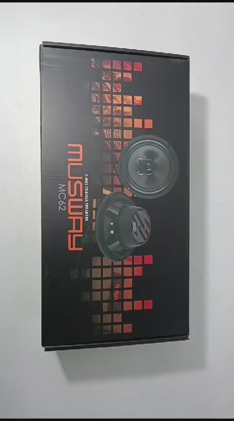 
                  
                    Load and play video in Gallery viewer, MUSWAY 6.5&amp;quot; Coaxcial Speaker - MC-62
                  
                