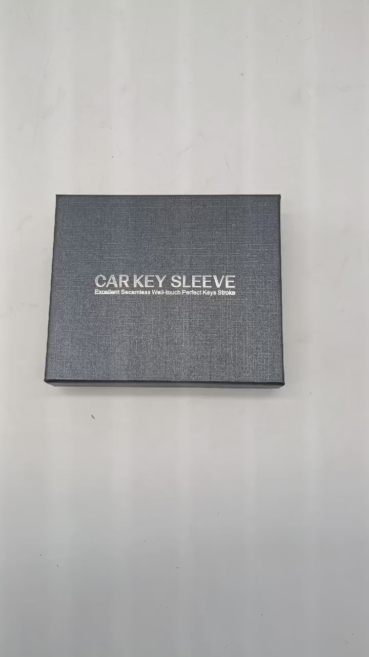 
                  
                    Load and play video in Gallery viewer, KMH Marble Car Key Cover for Mercedes(KC-201)-Gun Brown
                  
                