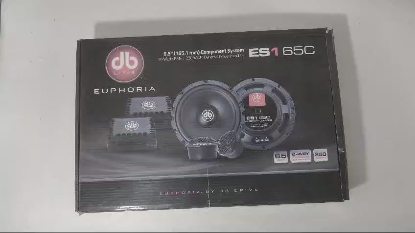 
                  
                    Load and play video in Gallery viewer, DB Drive 6.5&amp;quot; Component Speaker- (ES1 65C)
                  
                