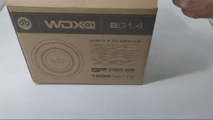 
                  
                    Load and play video in Gallery viewer, DB Drive 8&amp;quot; DVC Subwoofer (WDX8G1.4)
                  
                