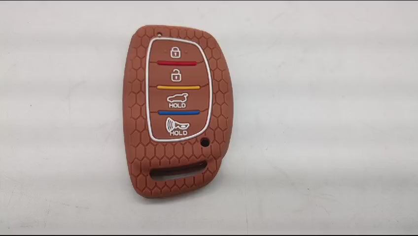 
                  
                    Load and play video in Gallery viewer, KMH Silicone Smart Key Cover KC-30 for Hyundai
                  
                