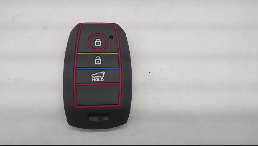 
                  
                    Load and play video in Gallery viewer, KMH Silicone Smart Key Cover KC-31 for Kia Seltos (1st GEN)
                  
                