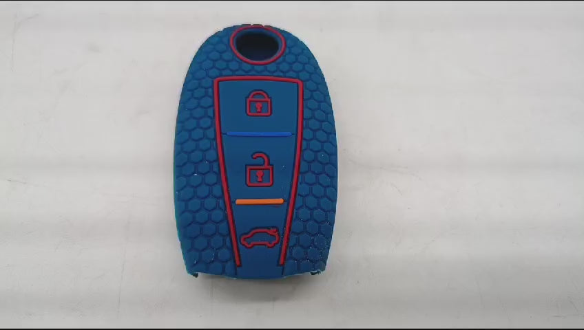 
                  
                    Load and play video in Gallery viewer, KMH Silicone Key Cover KC-04 for Maruti Suzuki
                  
                