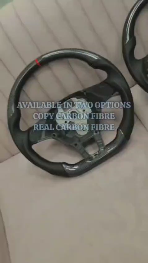 
                  
                    Load and play video in Gallery viewer, Copy Carbon Steering Wheel for Volkswagen Polo/ Vento/Ameo 2014 to 2023
                  
                