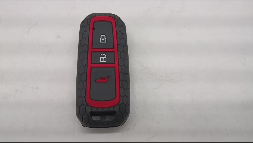 
                  
                    Load and play video in Gallery viewer, KMH Silicone Smart Key Cover KC-36 for MG Hector
                  
                