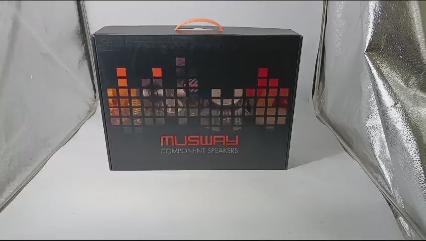 
                  
                    Load and play video in Gallery viewer, MUSWAY 2Way Component Speaker - MG 6.2A
                  
                