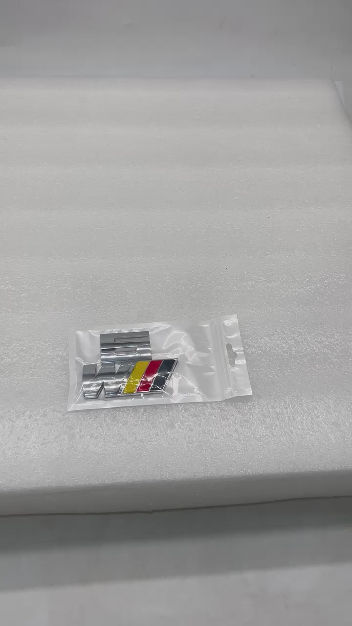 
                  
                    Load and play video in Gallery viewer, KMH Chrome High Quality Badge For BMW 5
                  
                