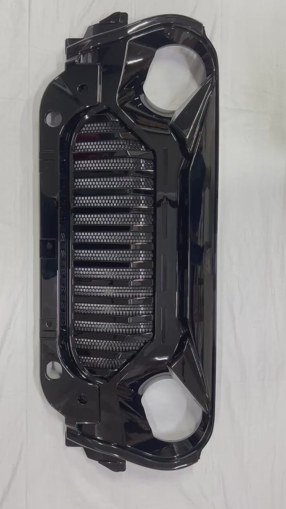 
                  
                    Load and play video in Gallery viewer, Grill for Mahindra Thar (ANGRY BIRD)
                  
                