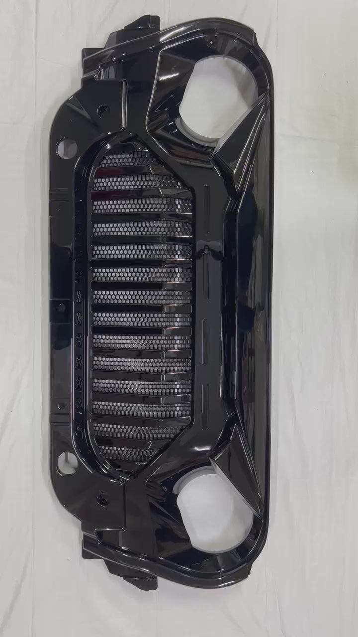 
                  
                    Load and play video in Gallery viewer, Grill for Mahindra Thar (ANGRY BIRD)
                  
                