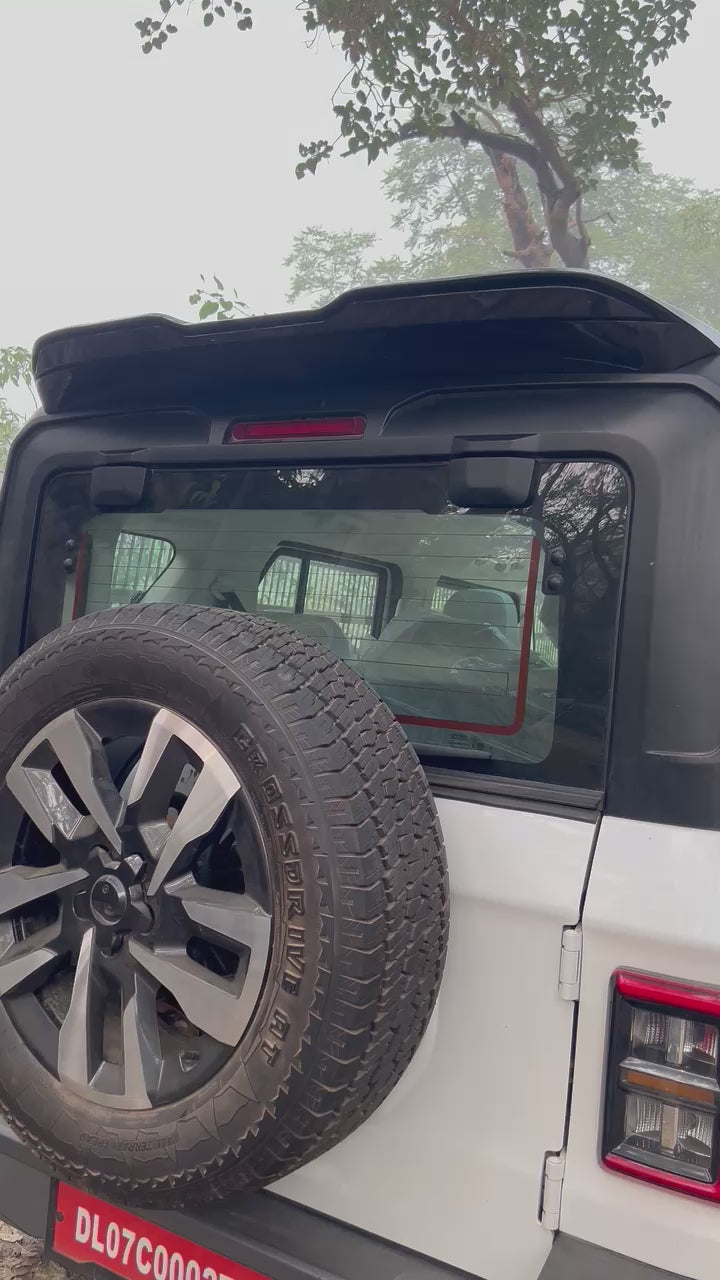 
                  
                    Load and play video in Gallery viewer, Matrix Spoiler for Mahindra Thar ROXX
                  
                