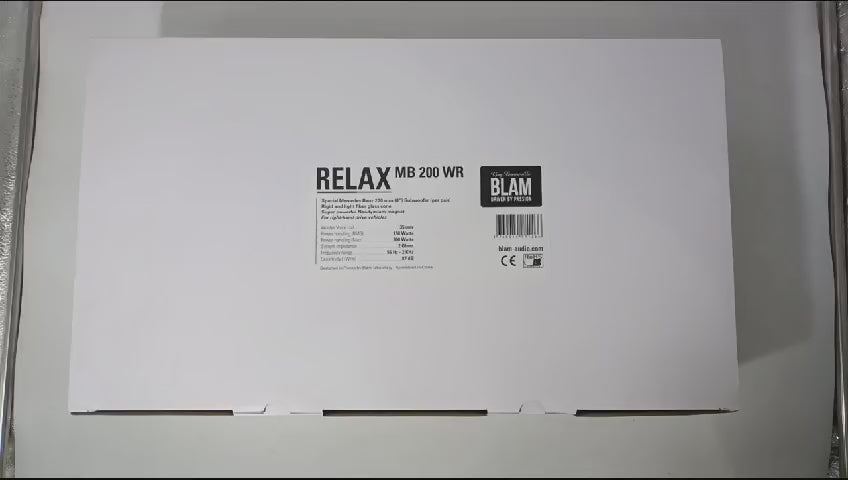 
                  
                    Load and play video in Gallery viewer, BLAM RELAX 8&amp;quot; Plug &amp;amp; Play Special Mercedes Benz Subwoofer - MB 200 WR
                  
                