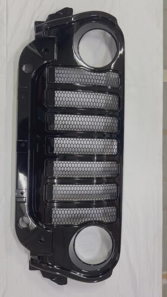 
                  
                    Load and play video in Gallery viewer, KMH Front Grill for Mahindra Thar (2nd GEN)
                  
                