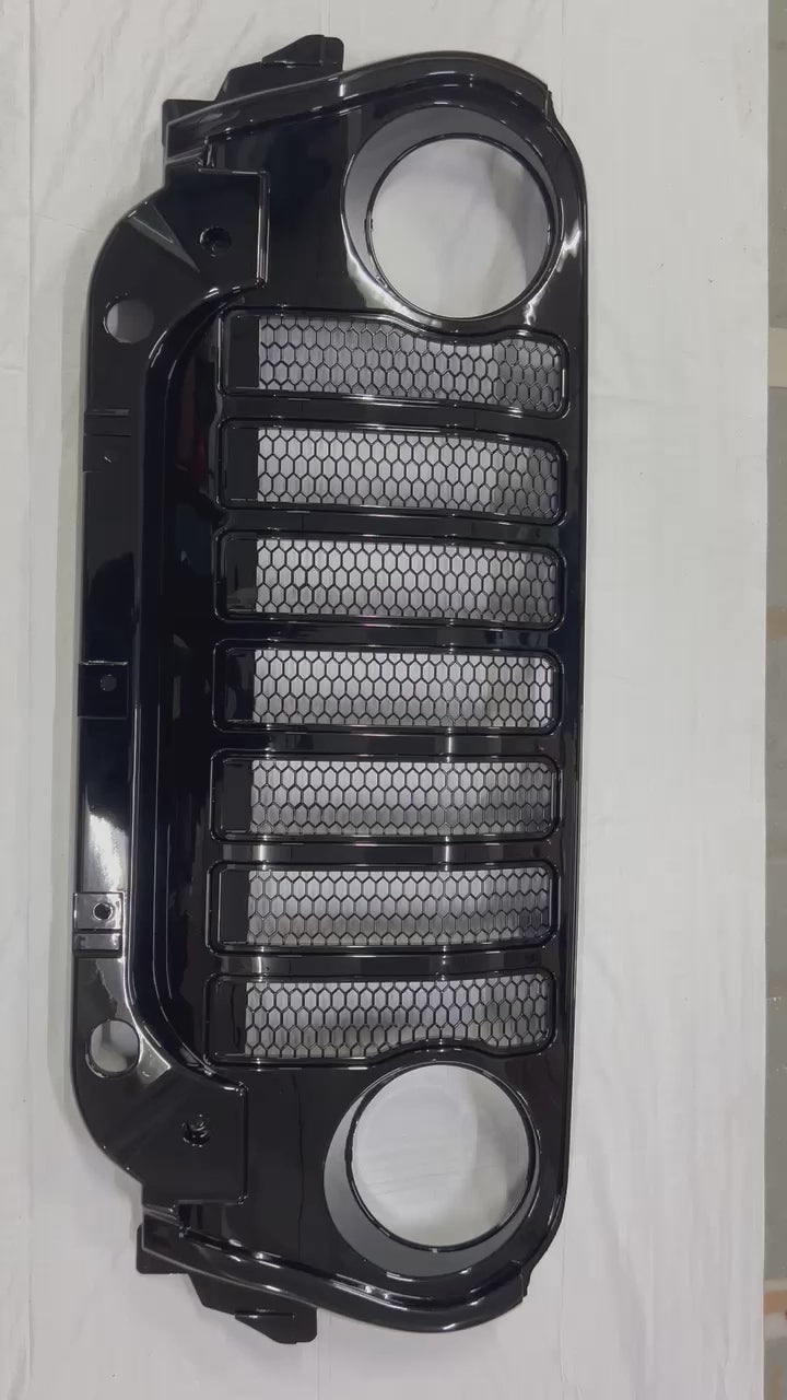 
                  
                    Load and play video in Gallery viewer, KMH Front Grill for Mahindra Thar (2nd GEN)
                  
                