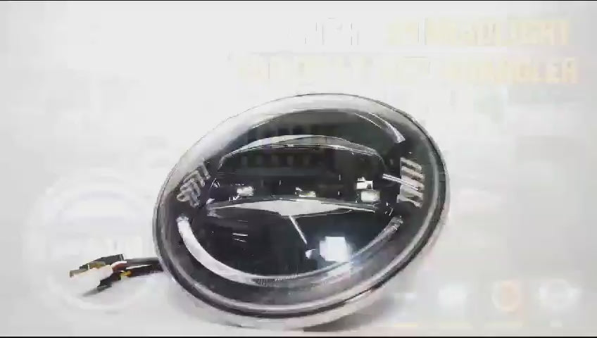 
                  
                    Load and play video in Gallery viewer, KMH Wrangler Design Headlight for Mahindra Thar (2nd GEN)
                  
                
