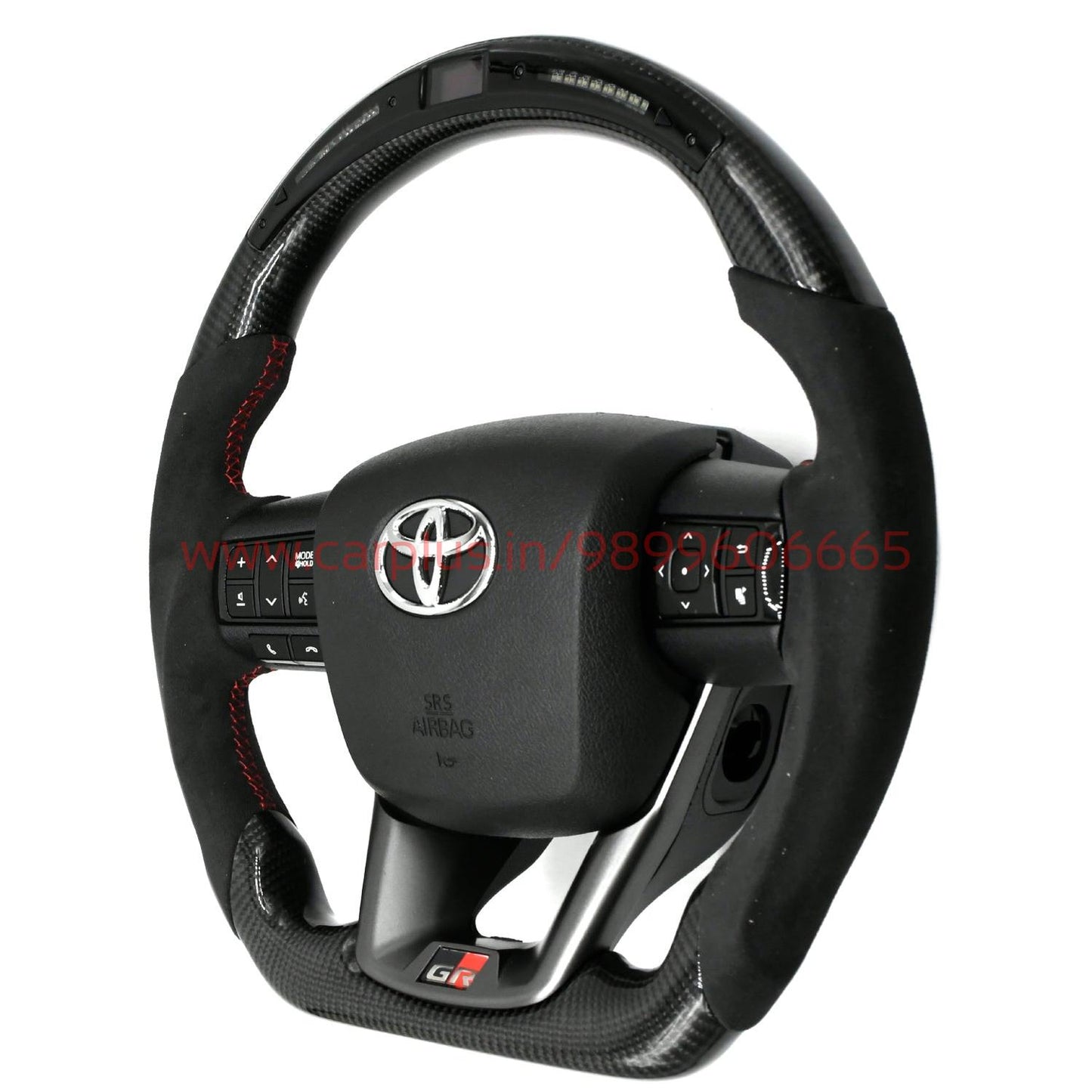 
                  
                    fortuner real carbon fibre steering wheel with LED alcantara-CARPLUS-CARPLUS
                  
                