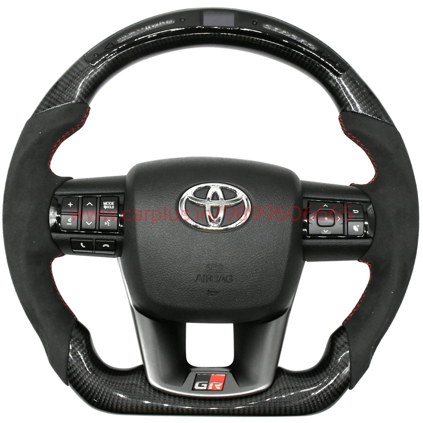 
                  
                    fortuner real carbon fibre steering wheel with LED alcantara-CARPLUS-CARPLUS
                  
                