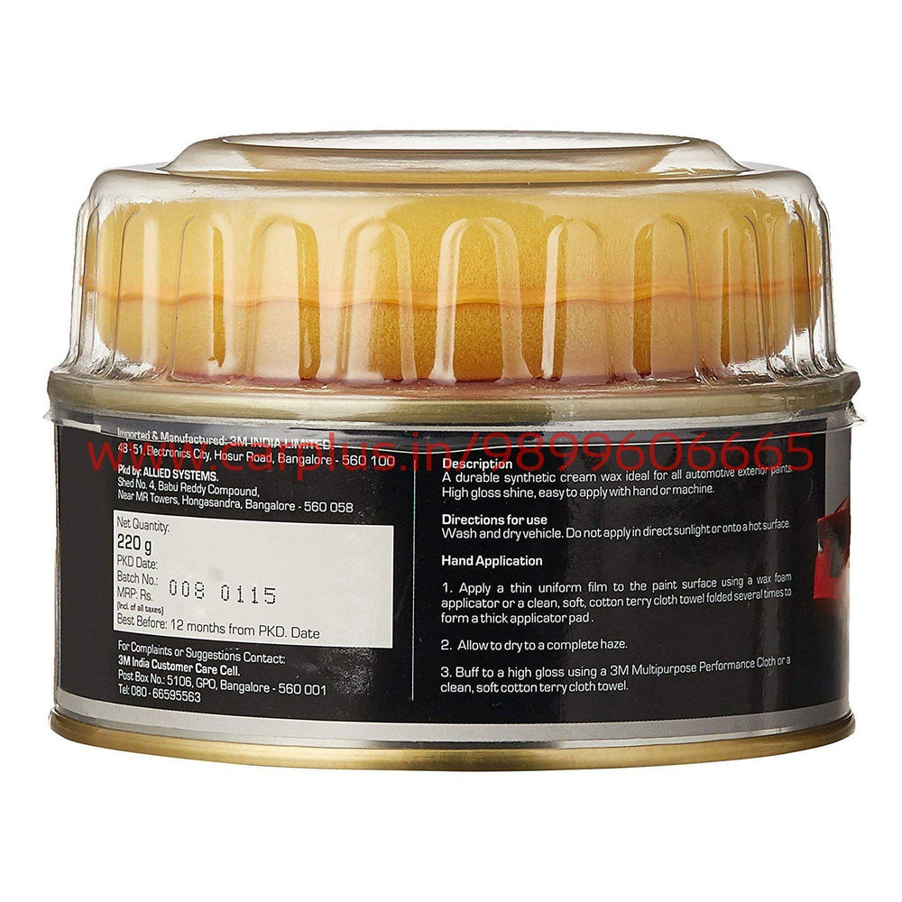 
                  
                    3 M Auto Speciality  Cream Wax 3M POLISHES.
                  
                