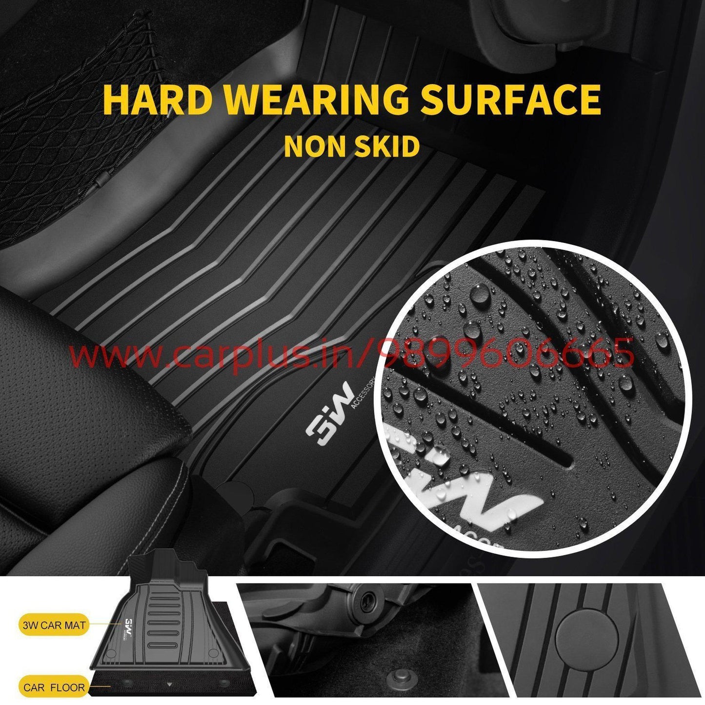 
                  
                    3W Floor Mats For Maruti Suzuki Brezza 3W 3D MATS.
                  
                