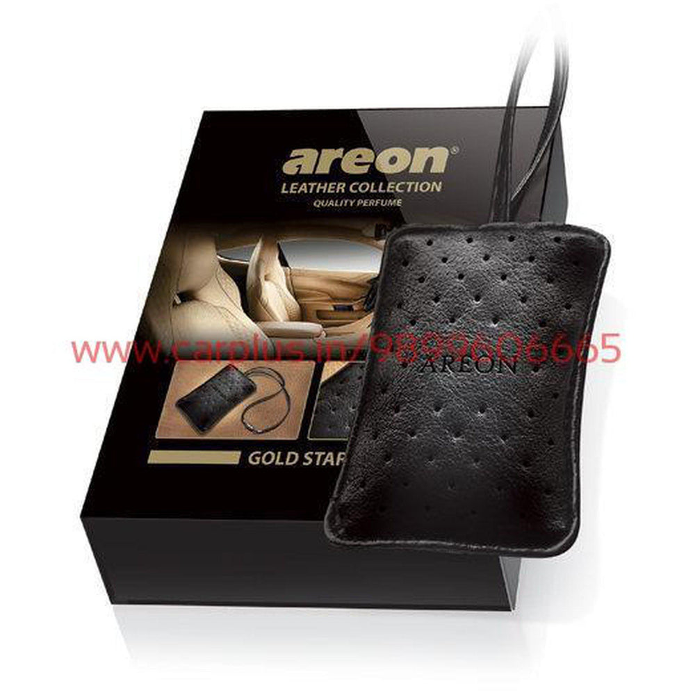 Areon Leather Collection Quality Perfume Gold Star (ALC 01) AREON HANGING PERFUME.