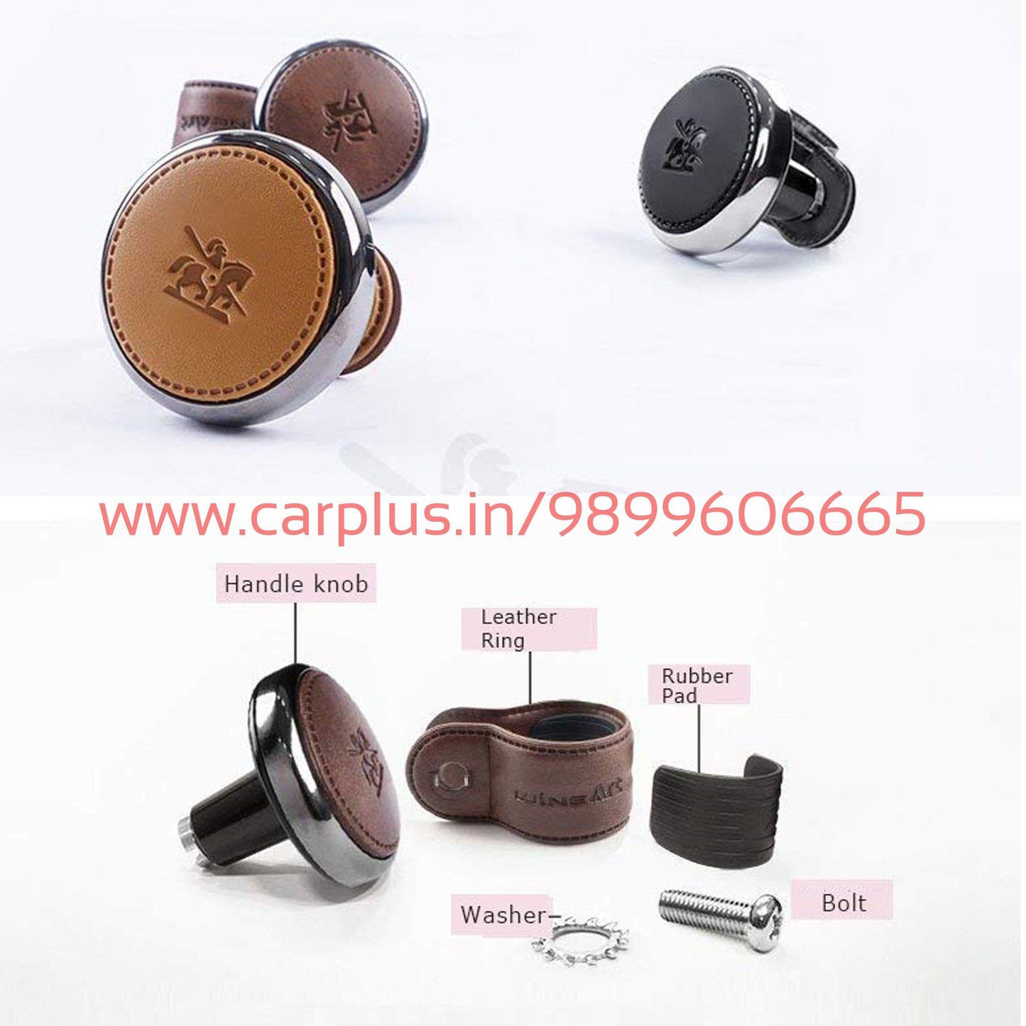 
                  
                    Autoban Aw-d776 Leather Hook Universal Wheel Steering Knob AUTOBAN STEERING KNOBS.
                  
                