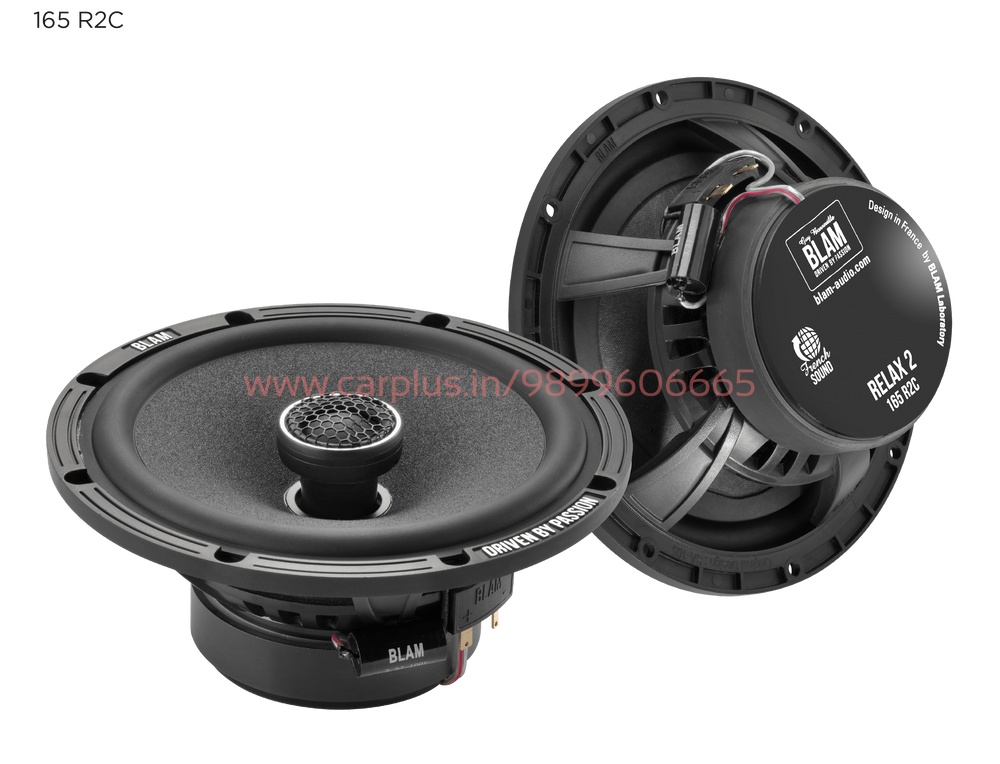 BLAM RELAX 2 Way 6.5” Coaxial Speakers 165 R2C BLAM COAXIAL SPEAKERS.