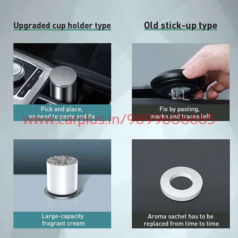 
                  
                    Baseus Air Freshener Strong Perfume with Solid Aroma Cup Holder BASEUS GEL PERFUMES.
                  
                