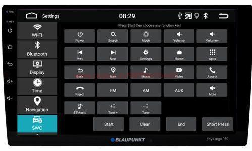 
                  
                    Blaupunkt Capacitive Touch Car Multimedia KEY LARGO 970-10.1" BLAUPUNKT MULTIMEDIA PLAYERS.
                  
                
