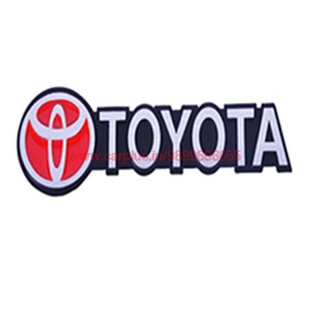 F72 Toyoda 3D Chrome Auto Car Or Truck Logo Sticker Emblem, 50% OFF