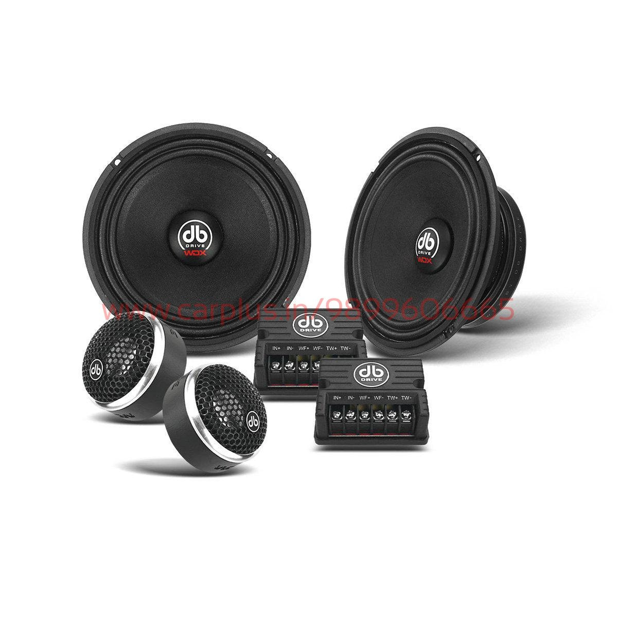 
                  
                    DB DRIVE WDX 6.5” Component Speakers WDX65C DB DRIVE COMPONENT SPEAKERS.
                  
                