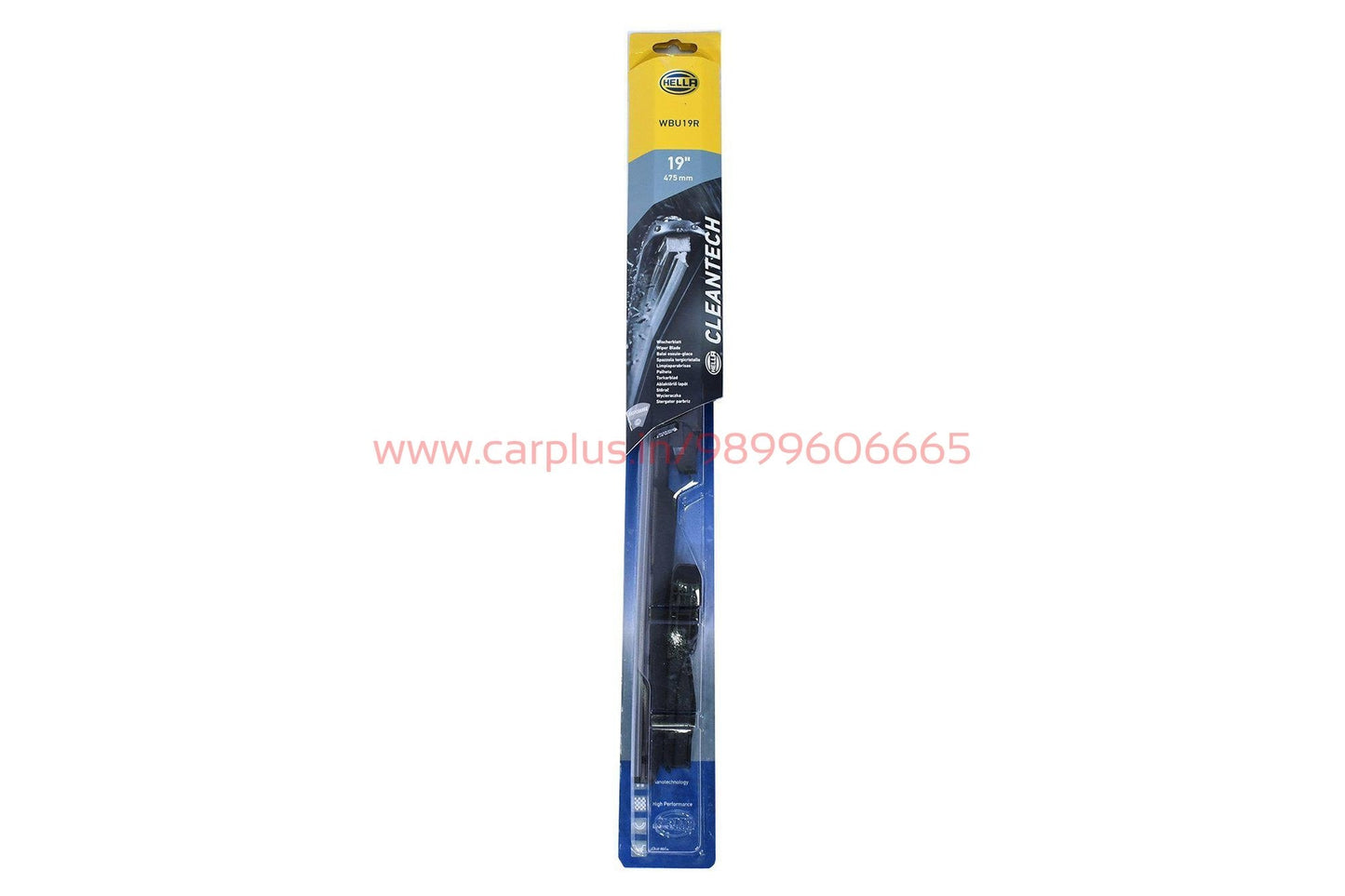 
                  
                    Hella Cleantech Wiper Blade 475mm RHD 19"-358.061-191(WBU19R) HELLA WIPER BLADE.
                  
                