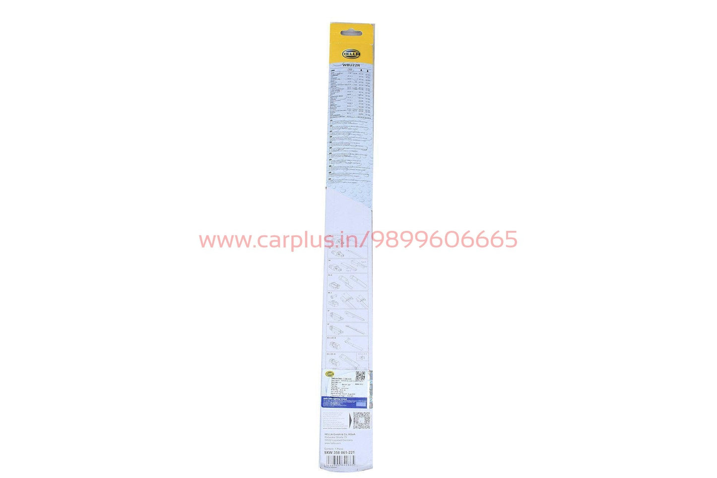 
                  
                    Hella Cleantech Wiper Blade 550mm RHD 22"-358.061-221(WBU22R) HELLA WIPER BLADE.
                  
                