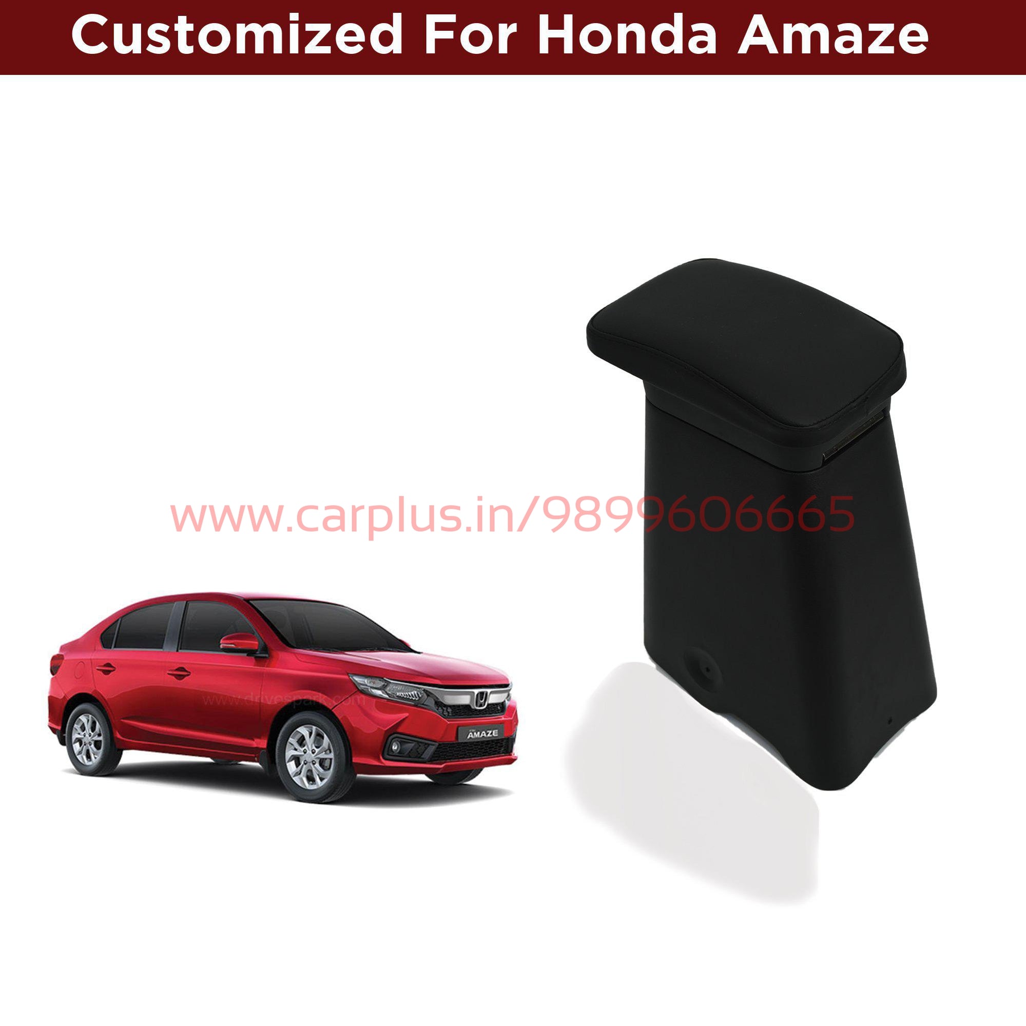 Honda Genuine Armrest for Honda Amaze (2nd GEN) CARPLUS