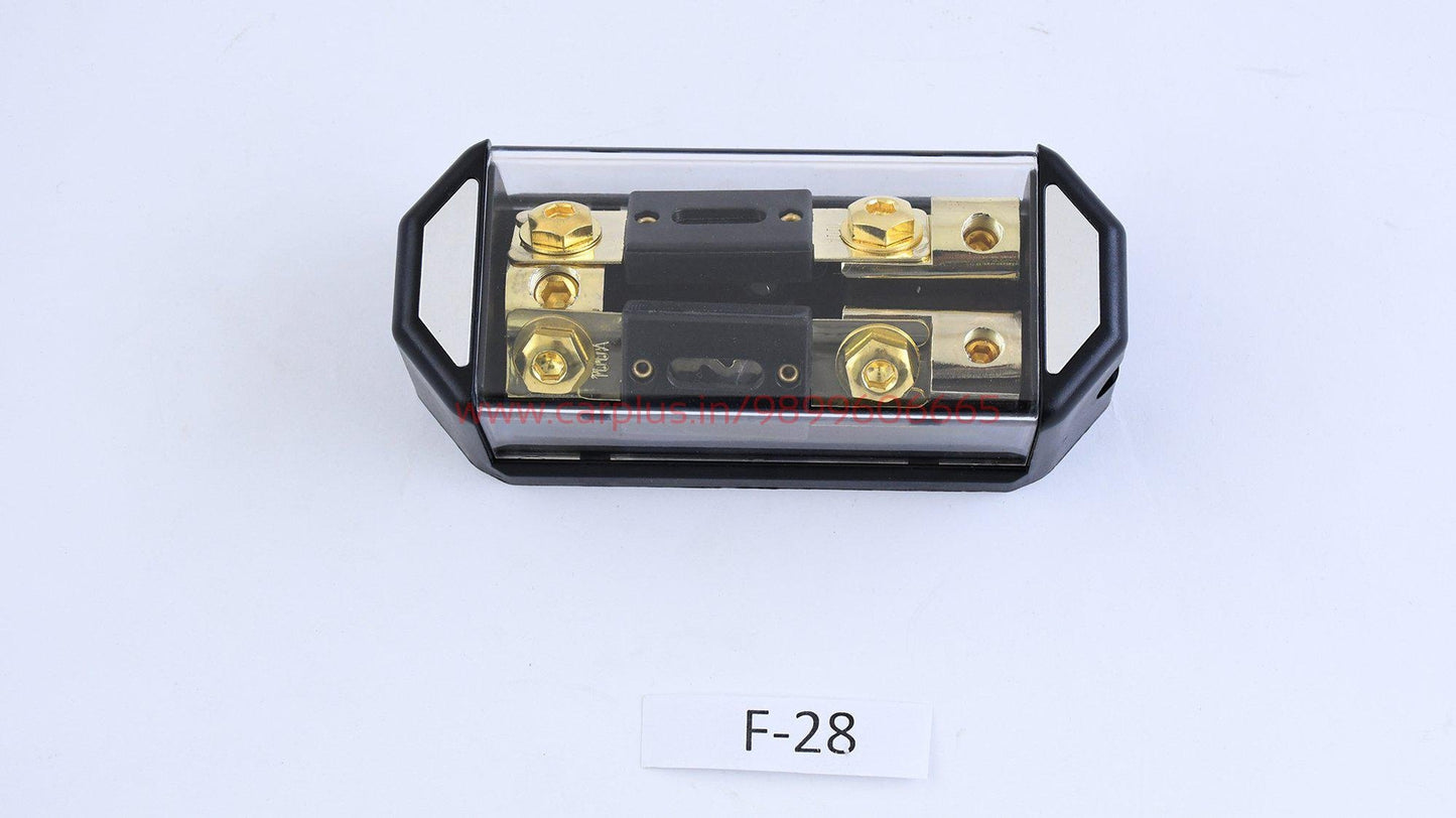 
                  
                    KMH ANL FUSED DISTRIBUTION BLOCK  1IN 2OUT KMH DISTRIBUTION BLOCK.
                  
                