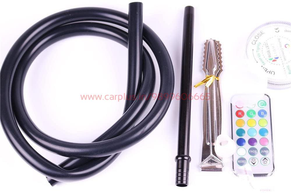 
                  
                    KMH Acrylic Hookah Set With Led (Black)-HOOKAH-CN LEAGUE-CARPLUS
                  
                