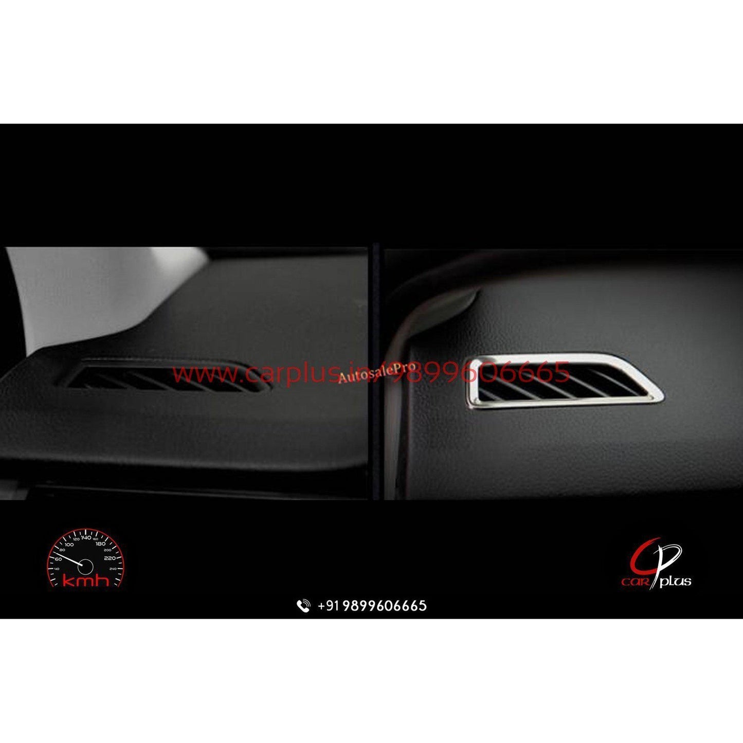 
                  
                    KMH Air Vent Trims Matte for Skoda Octavia (2015, Set of 2Pcs) CN LEAGUE INTERIOR.
                  
                