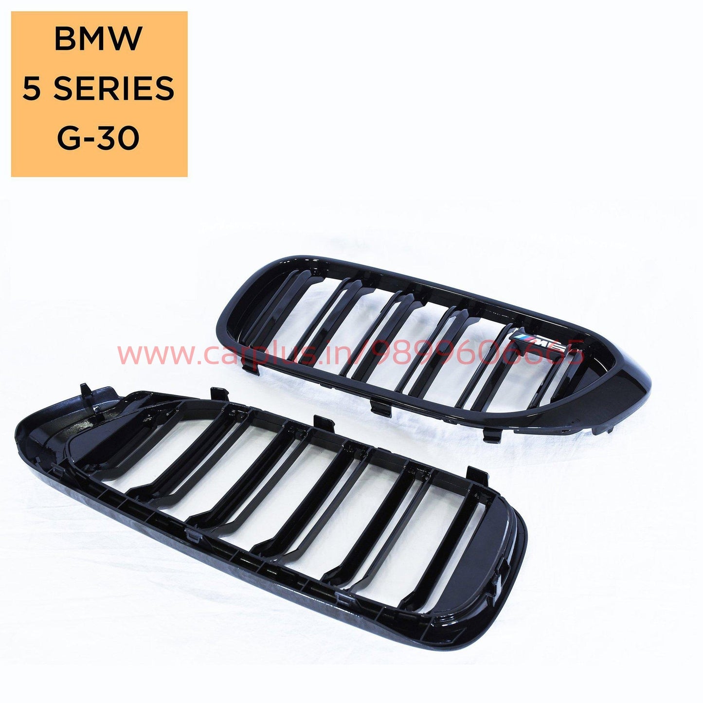 
                  
                    KMH Black Kidney Grill for BMW 5 Series G-30 KMH-GRILLS GRILLS.
                  
                