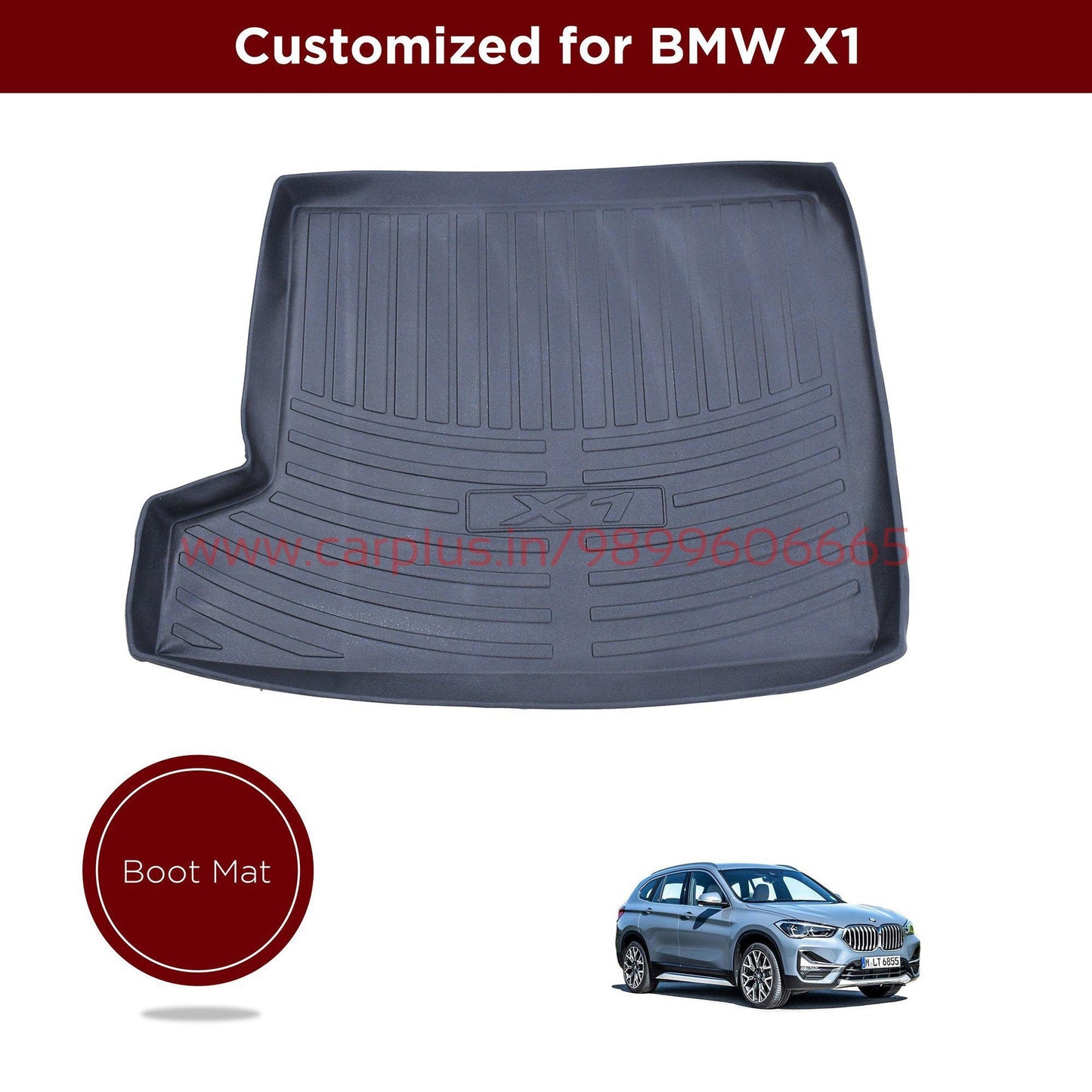 
                  
                    KMH Cargo Boot Mat for BMW X1 (2014) KMH-CARGO BOOT MATS CARGO BOOT MATS.
                  
                