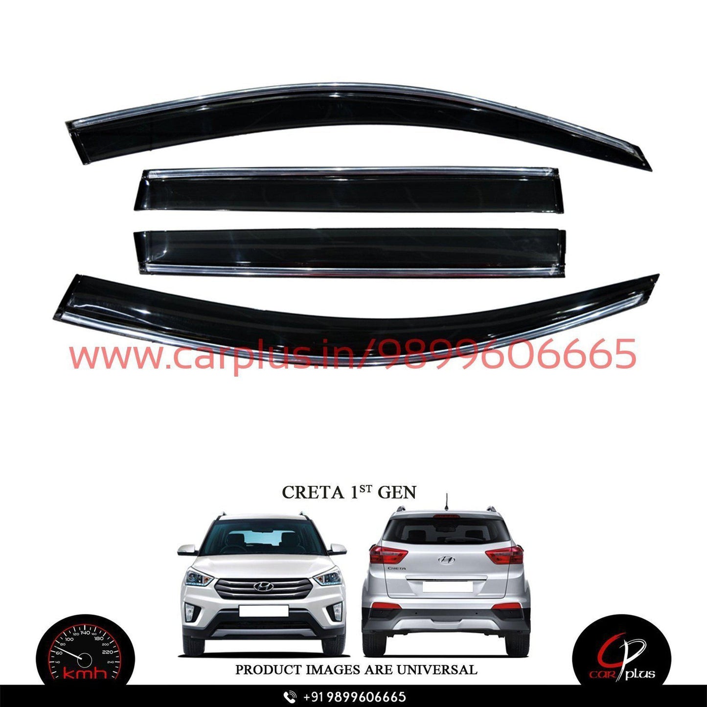 
                  
                    KMH Chrome Line Door Visor For Hyundai Creta KMH-DOOR VISOR DOOR VISOR.
                  
                